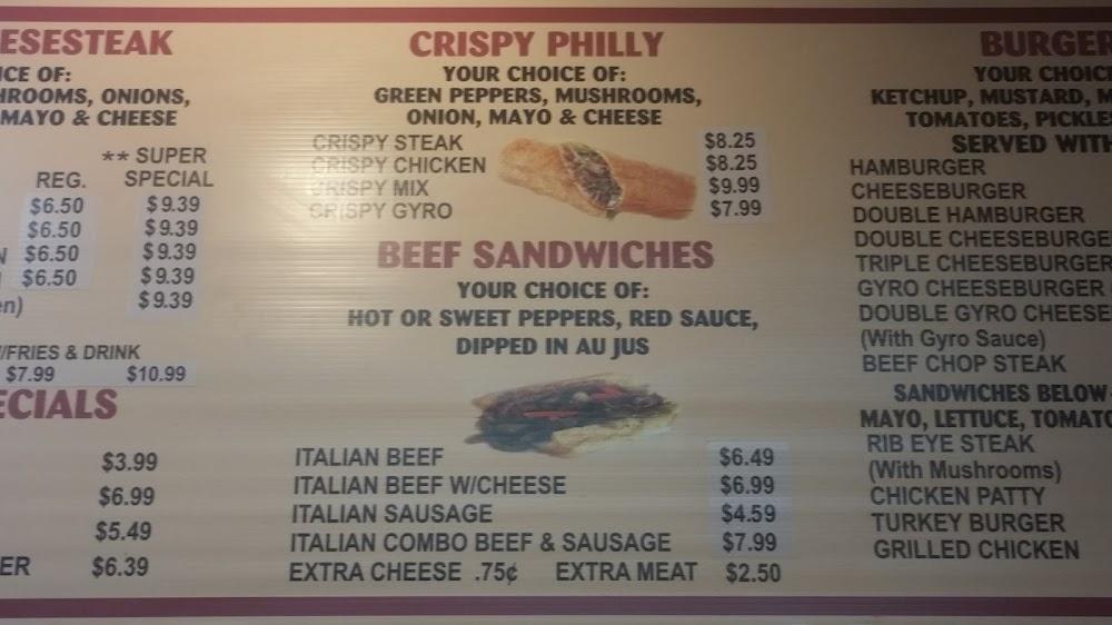 Baba's Famous Steak & Lemonade Menu image 4